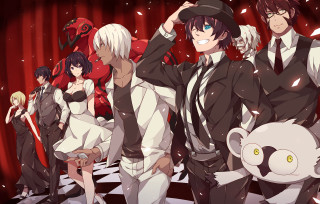 Group people red curtain koala - a red curtain free wallpaper