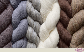 Close up skein yarn grey - different color free wallpaper