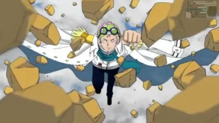 Man flying white blue outfit - action pose free wallpaper