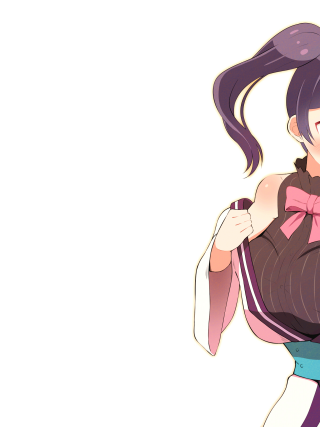 Woman ponytail bow tie hands - neogeo free wallpaper for mobile