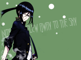 Anime girl ponytail black dress - a ponytail free wallpaper