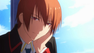 Red haired man black jacket 4 - a black jacket free wallpaper