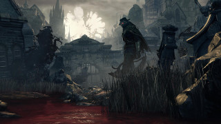 Dark fantasy man castle bloodborne - bloodborne free wallpaper