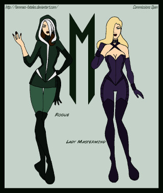 Women outfits drawing art illustration - free cyberpunk wallpaper for mobile