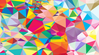 Colorful abstract background triangles shapes - cubist free wallpaper for desktop