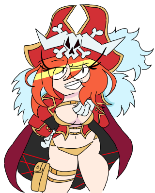 Cartoon pirate character hat sword - ann thetis blacker free wallpaper for mobile