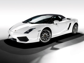 White sports car studio shadow - a white sports car free wallpaper