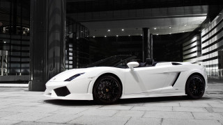 White sports car night black - a black roof free wallpaper