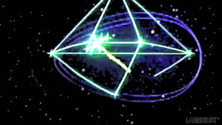 Blue green starry sky light - a star in the sky free wallpaper for desktop