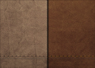 Brown leather stitched edge fishnet - neutral free wallpaper