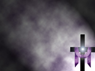 Cross purple light dark background - a purple light free wallpaper