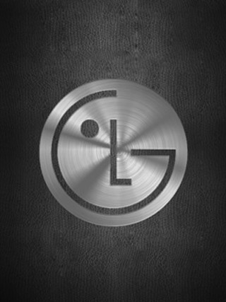 Metal button black background silver - leica free wallpaper