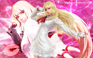 Girl white dress red hair 2 - a white hair free wallpaper