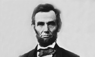 Abraham lincoln black and white - a bow tie free wallpaper for desktop