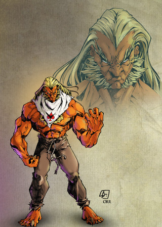 Demon big head claws face - a big head free wallpaper