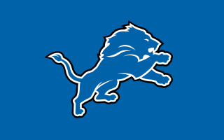 Blue detroit lions logo background - elite free wallpaper for desktop