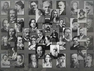Group portraits men women collage - academic free wallpaper
