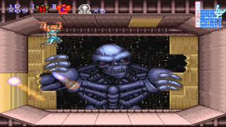 Skeleton doorway person gun video - neogeo free wallpaper