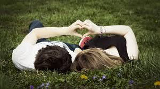 Couple heart grass hands flower - a heart shape free wallpaper