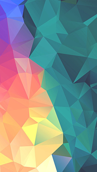 Colorful abstract background triangle bright - triangular free wallpaper