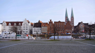 City tall buildings river clock - heidelberg school free wallpaper for desktop