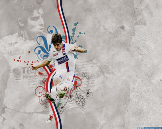 Man kicking soccer ball wall - alain tasso free wallpaper