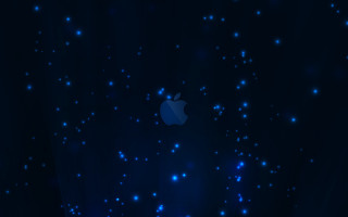 Blue apple logo dark sky - the dark sky free wallpaper