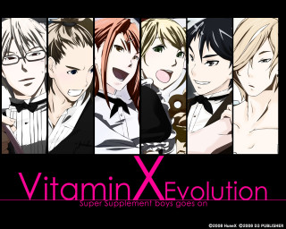 Anime characters vitamin x evolution - a group of anime characters free wallpaper