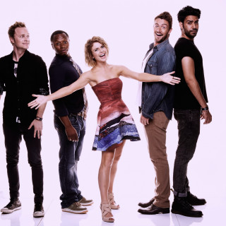 Group people standing white background 25 - free seasons wallpaper for tablet