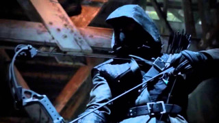 Man hooded outfit bow arrow - a bow and arrow free wallpaper for desktop