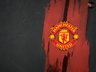 Red black wall manchester united - wall free wallpaper