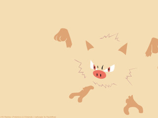 Cartoon cat smiling looking camera - a nose free wallpaper