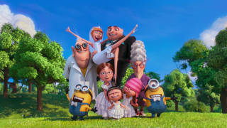 Family minions park photo despicable - despicable free wallpaper