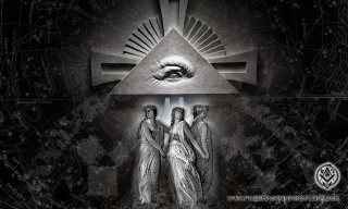 Black white statues women masonic - occult free wallpaper for desktop