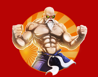 Cartoon character beard head funny - strong free wallpaper