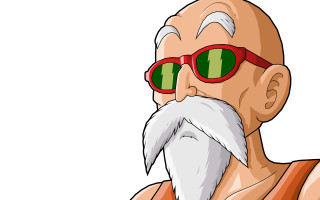 Cartoon man white beard red - a white beard free wallpaper