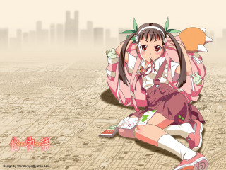 Girl sitting headphones bag city - a bag free wallpaper