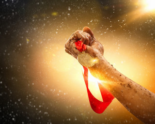 Medal sky snowshine 3d award - shining free wallpaper