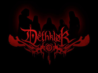 Deathkic group people dark background - dark art free wallpaper