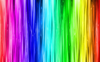 Rainbow background black white border - free neon wallpaper for desktop