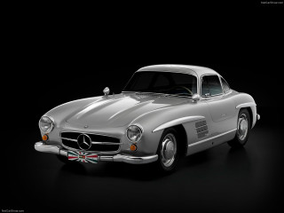 Silver mercedes benz sports car - british free wallpaper