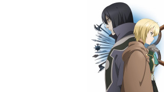 Anime characters swords armor back - a sword and the other free wallpaper