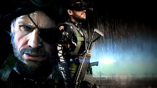 Man gun beard black suit - metal gear free wallpaper
