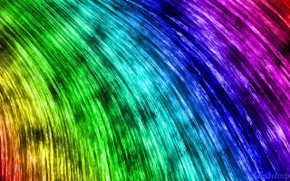 Rainbow background long line center - free neon wallpaper for desktop