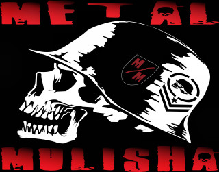 Skull helmet metal mulish skull - metal free wallpaper