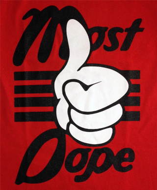 Red shirt black white logo - most free wallpaper