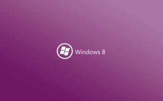 Purple background windows8 logo white - the window 8 logo free wallpaper