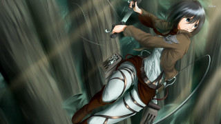 Woman brown jacket bow arrow - a brown jacket free wallpaper