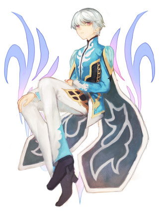 Alice prin sitting blue outfit - fullbody free wallpaper