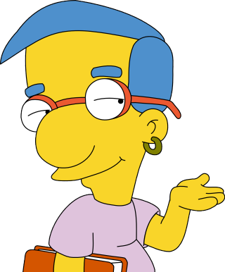 Cartoon character glasses briefcase pointing - something free wallpaper for mobile